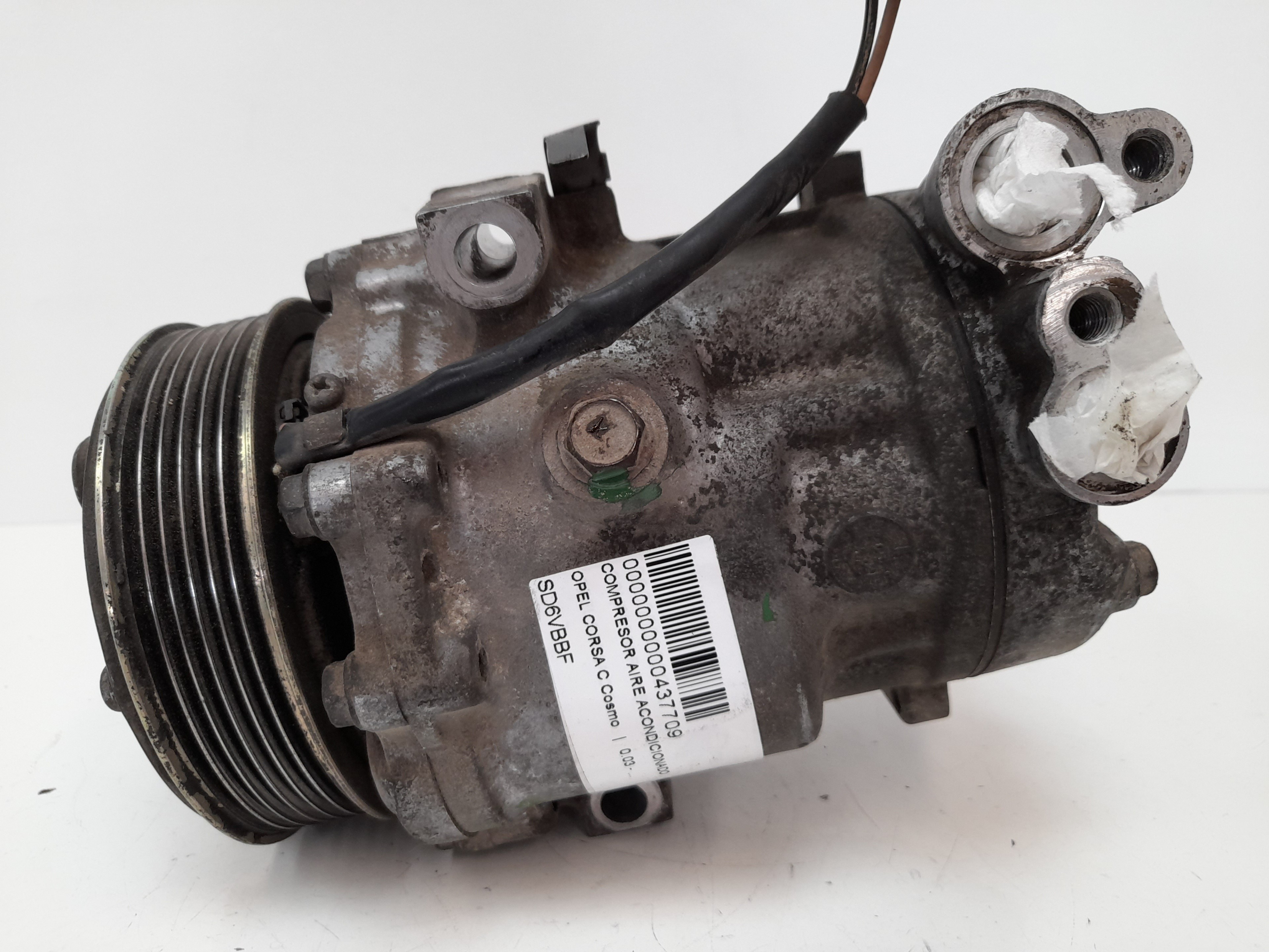 OPEL Corsa C (2000-2006) Air Condition Pump SD6VBBF 21968873