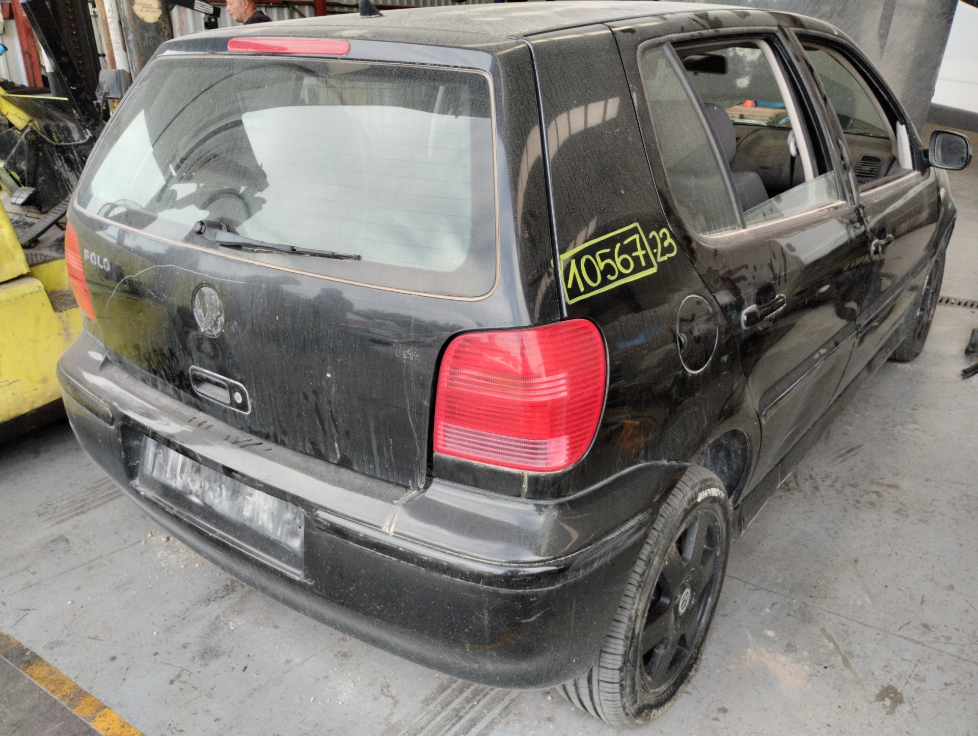 NISSAN Polo 3 generation (1994-2002) Aizmugurējais buferis NEGRO 25276213