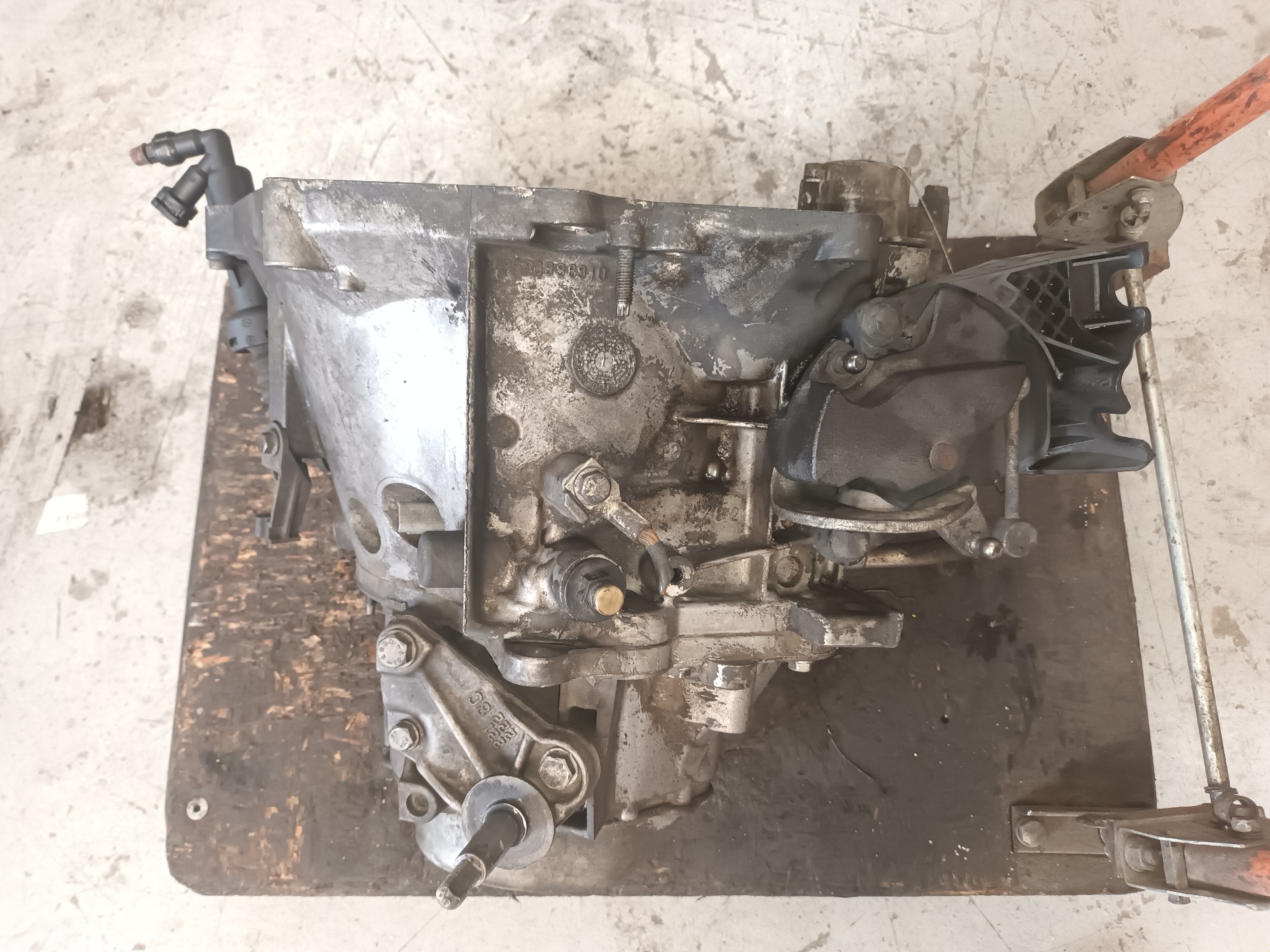 CITROËN Berlingo 2 generation (2008-2023) Gearbox 20DP33 25428768