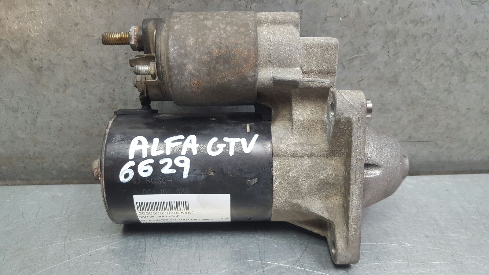 ALFA ROMEO GTV 916 (1995-2006) Starter Motor 0001107066 25261437