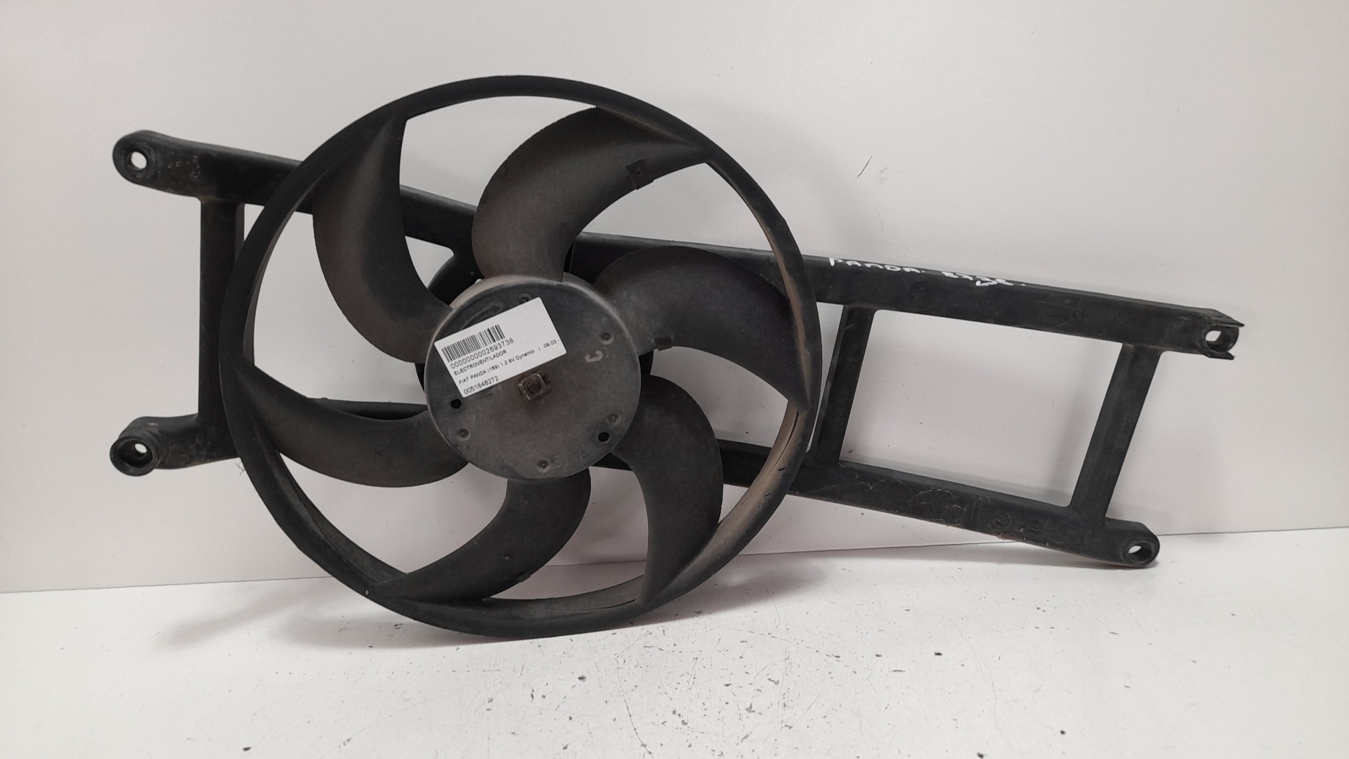 FIAT Panda 2 generation (2003-2011) Ventilateur diffuseur 876091E 24116363