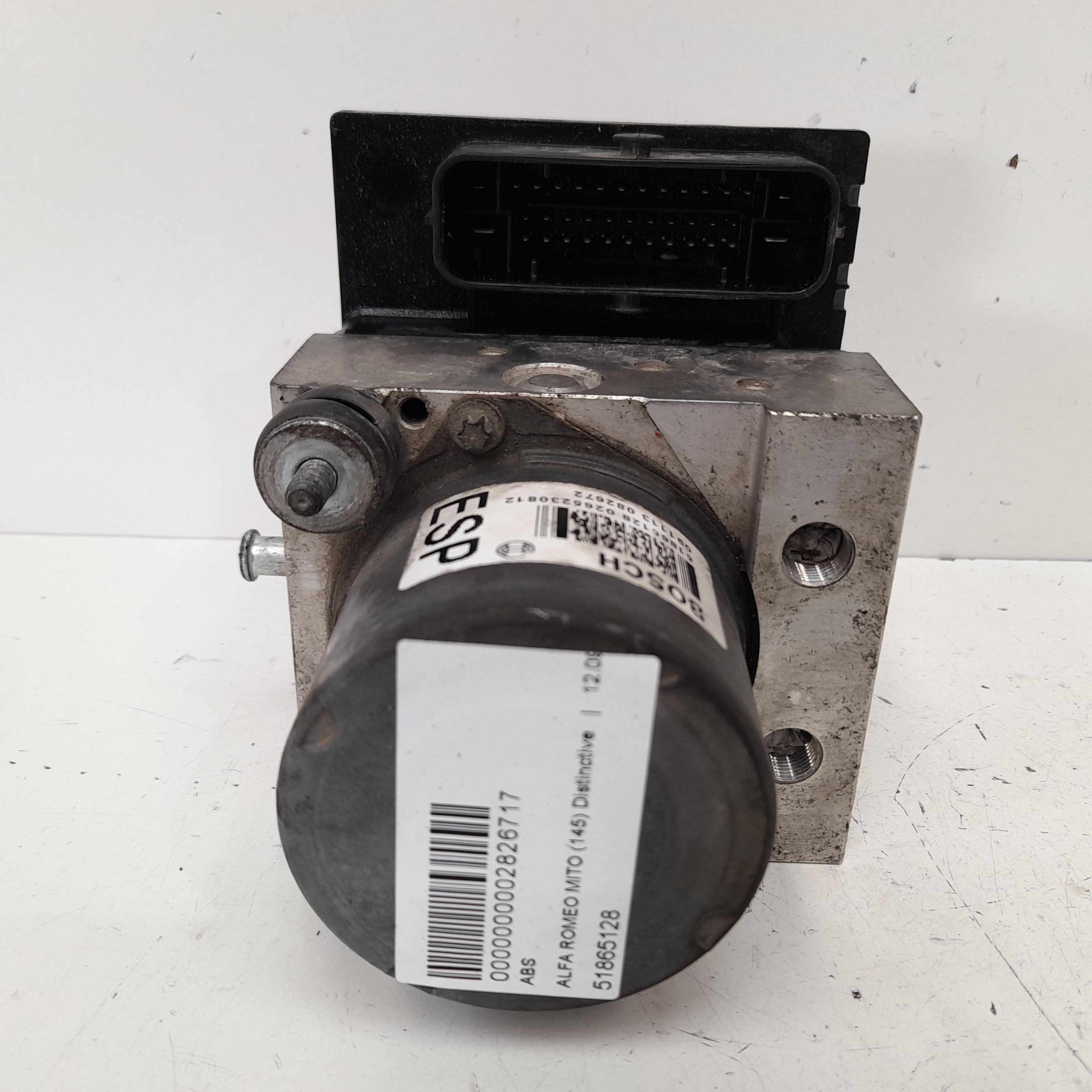 Abs 199B1000 51865128 de Alfa romeo Mito 2009-2013 con 126960 km - pieza usada