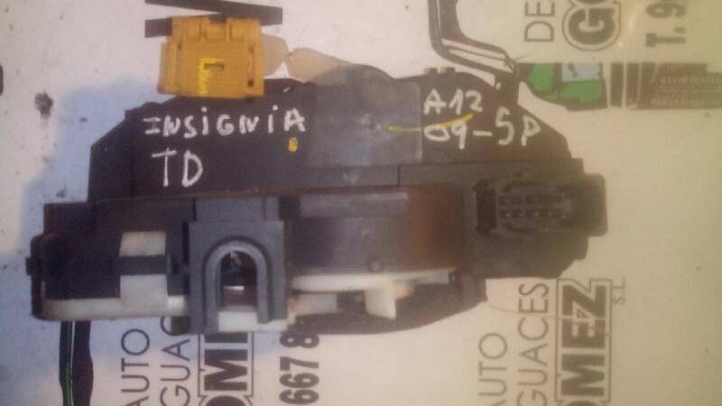 OPEL Insignia A (2008-2016) Rear Right Door Lock 13579566 25282196