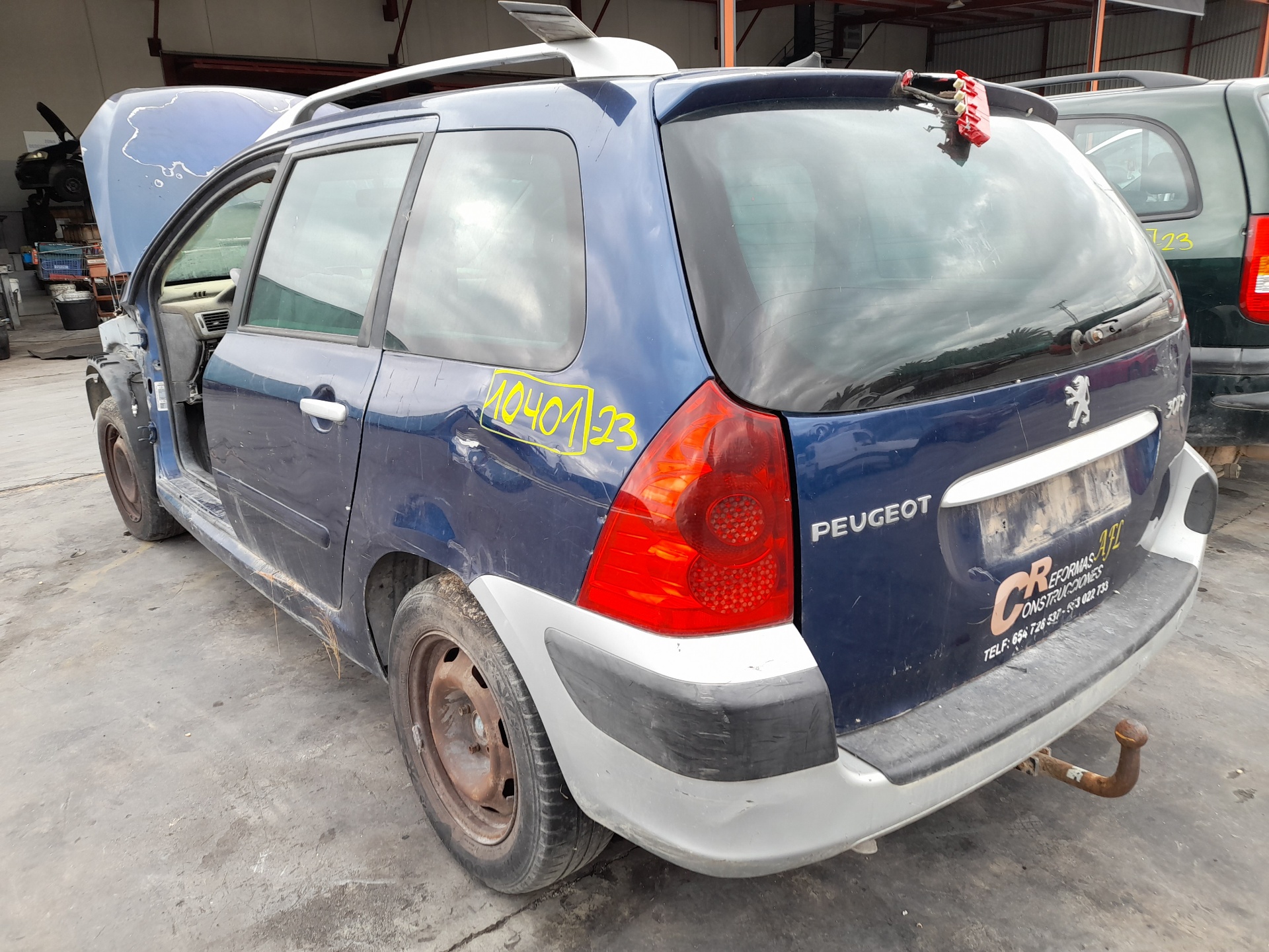 PEUGEOT 307 1 generation (2001-2008) Variklio kompiuteris 9646149880 22351659