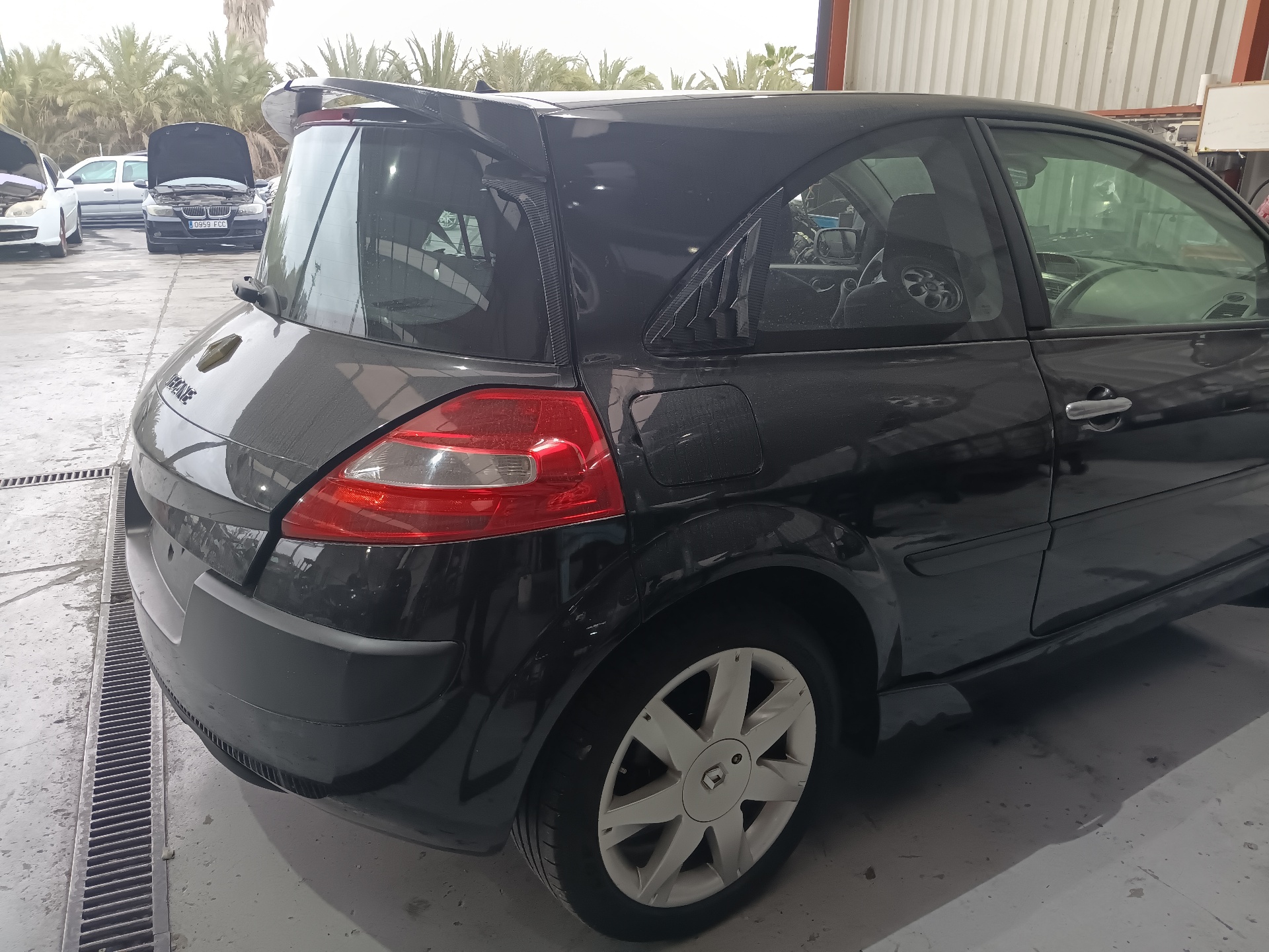 RENAULT Megane 2 generation (2002-2012) Диффузор заднего бампера 7711419516 24549800