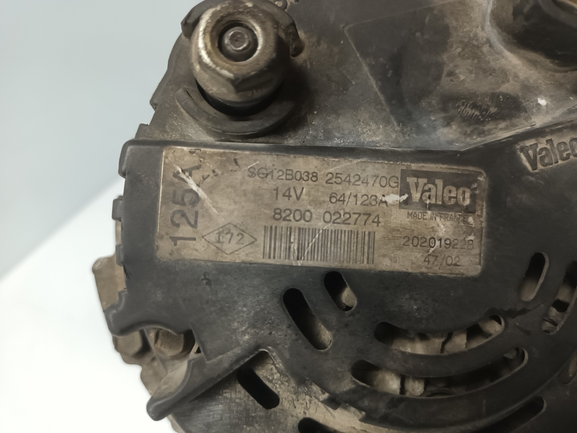 RENAULT Clio 1 generation (1990-1998) Dynamo 8200022774 25429126