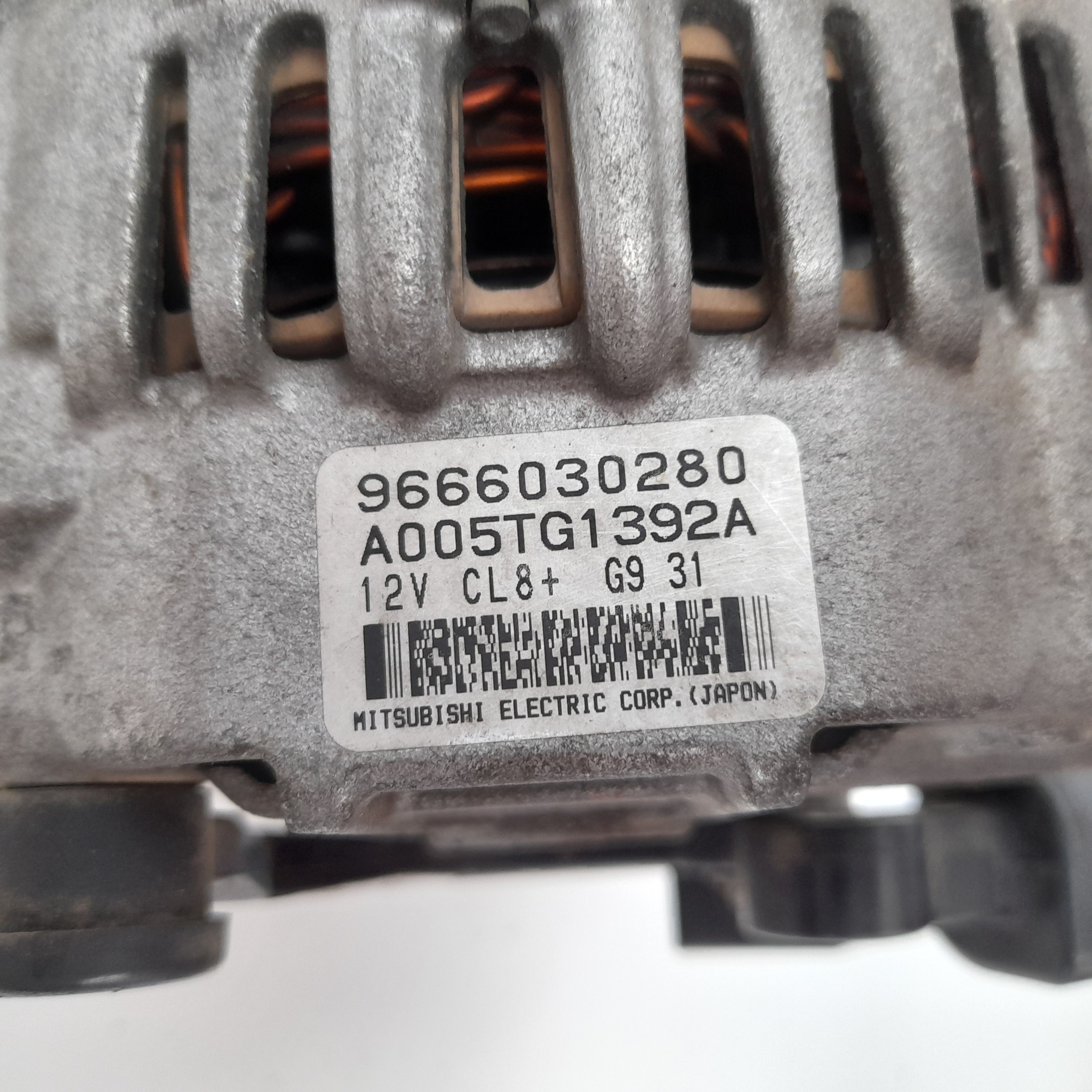 PEUGEOT 207 1 generation (2006-2009) Alternateur 9666030280 22033599