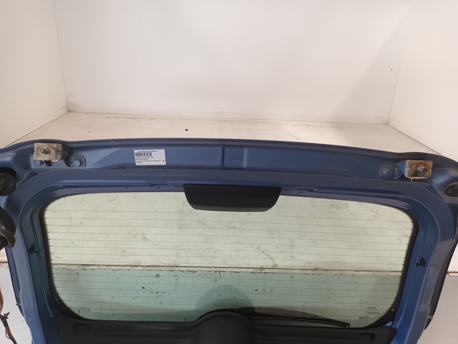 SEAT Micra K12 (2002-2010) Bootlid Rear Boot AZUL 25199214