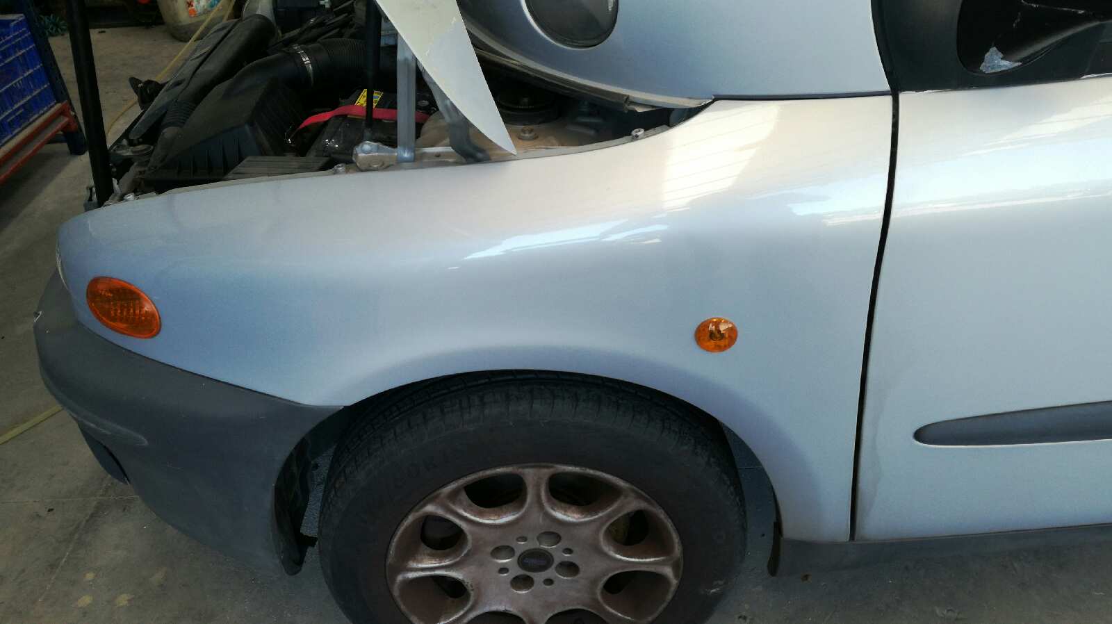 FIAT Multipla 1 generation (1999-2010) Braț de control inferior stânga față 0051832937 21989553