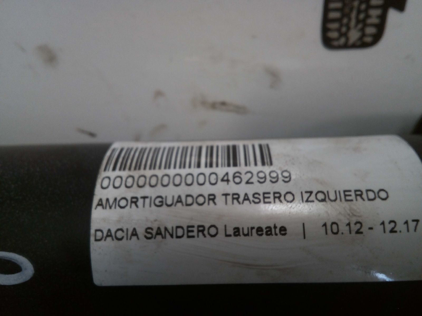 DACIA Sandero 2 generation (2013-2020) Заден ляв амортисьор 25250856