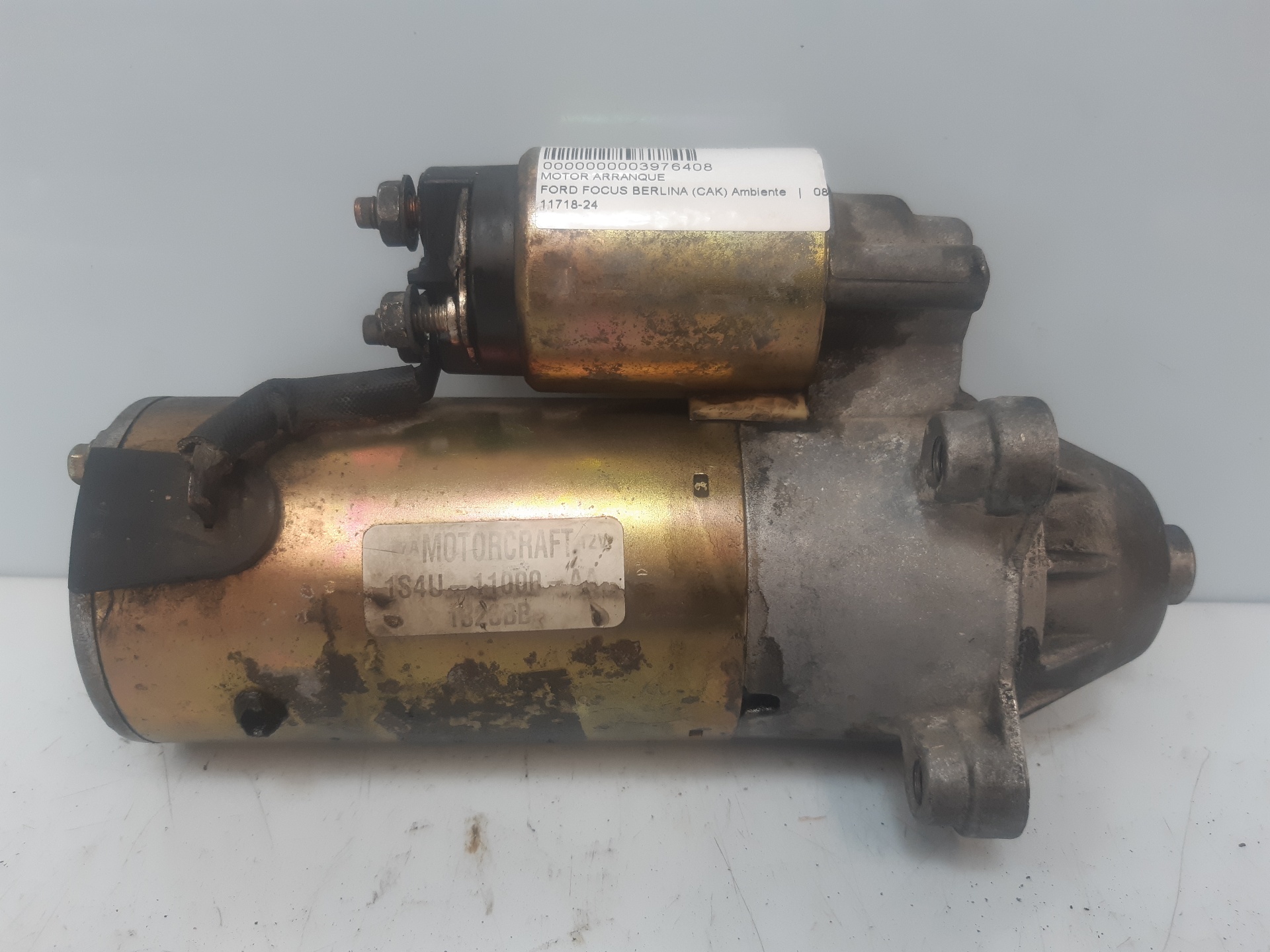 PEUGEOT Boxer 2 generation (1993-2006) Starter Motor 1S4U11000AA 25705331