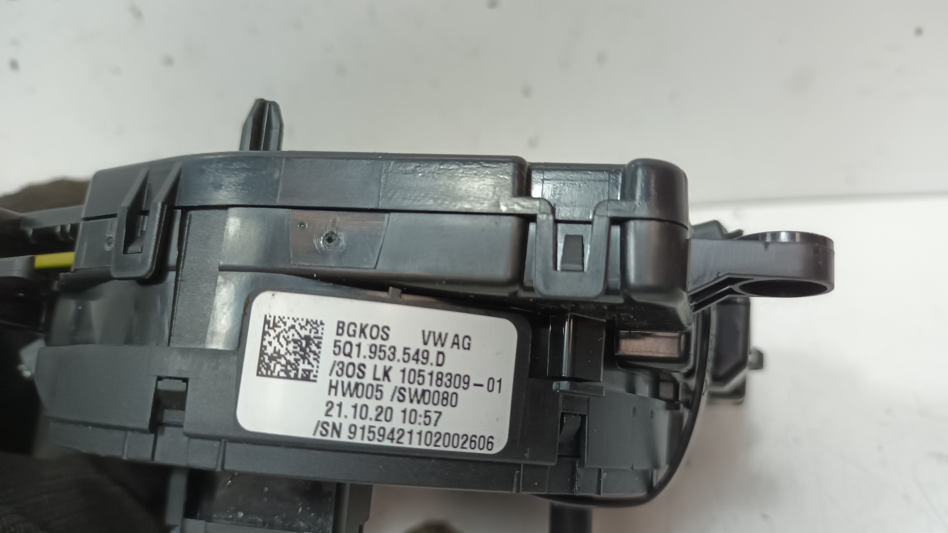 SEAT Alhambra 2 generation (2010-2021) Ratt Slip Ring Squib 5Q1953549D 25392461