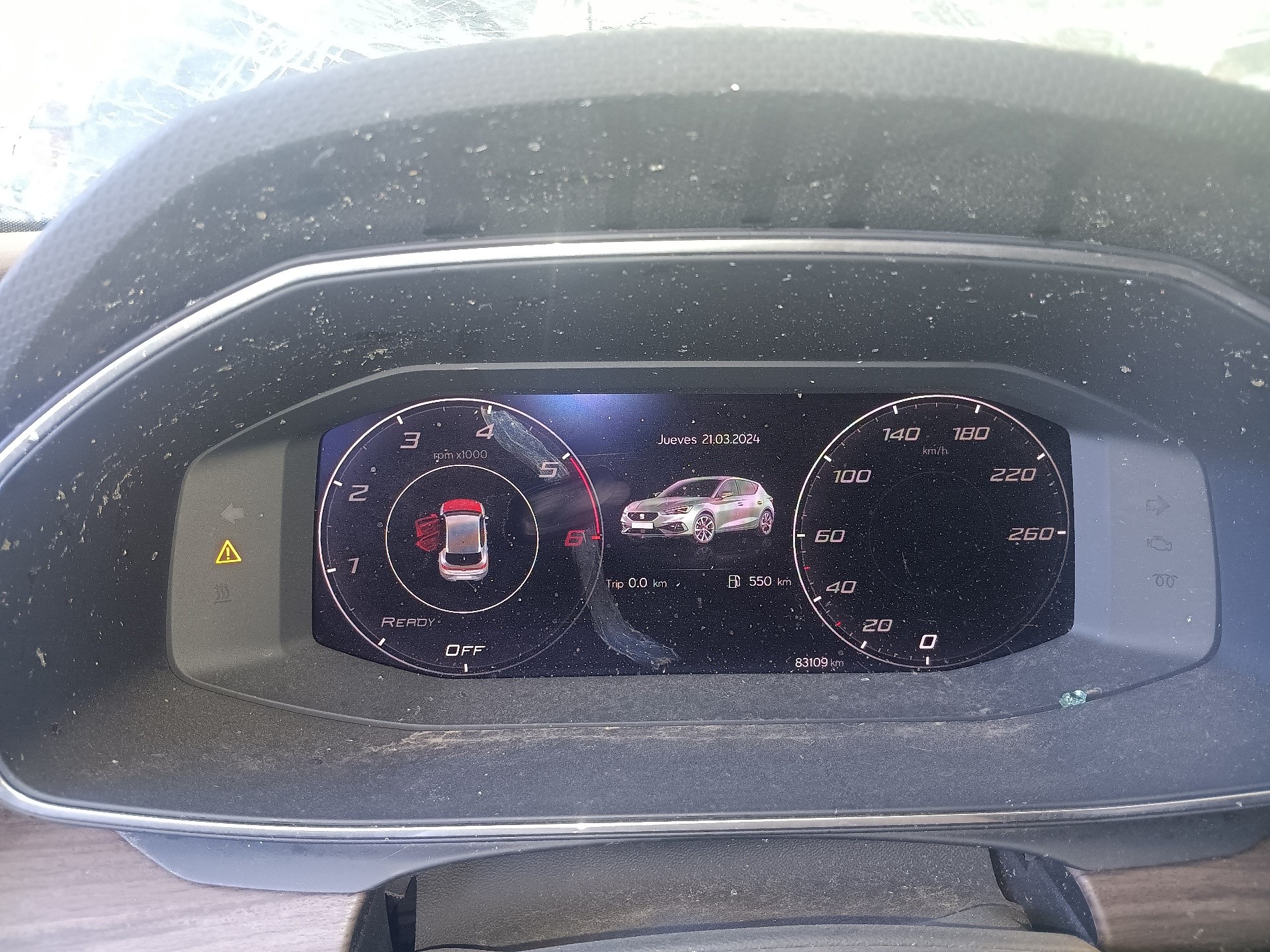 SEAT Alhambra 2 generation (2010-2021) Turn switch knob 5Q1953507FL 25392480