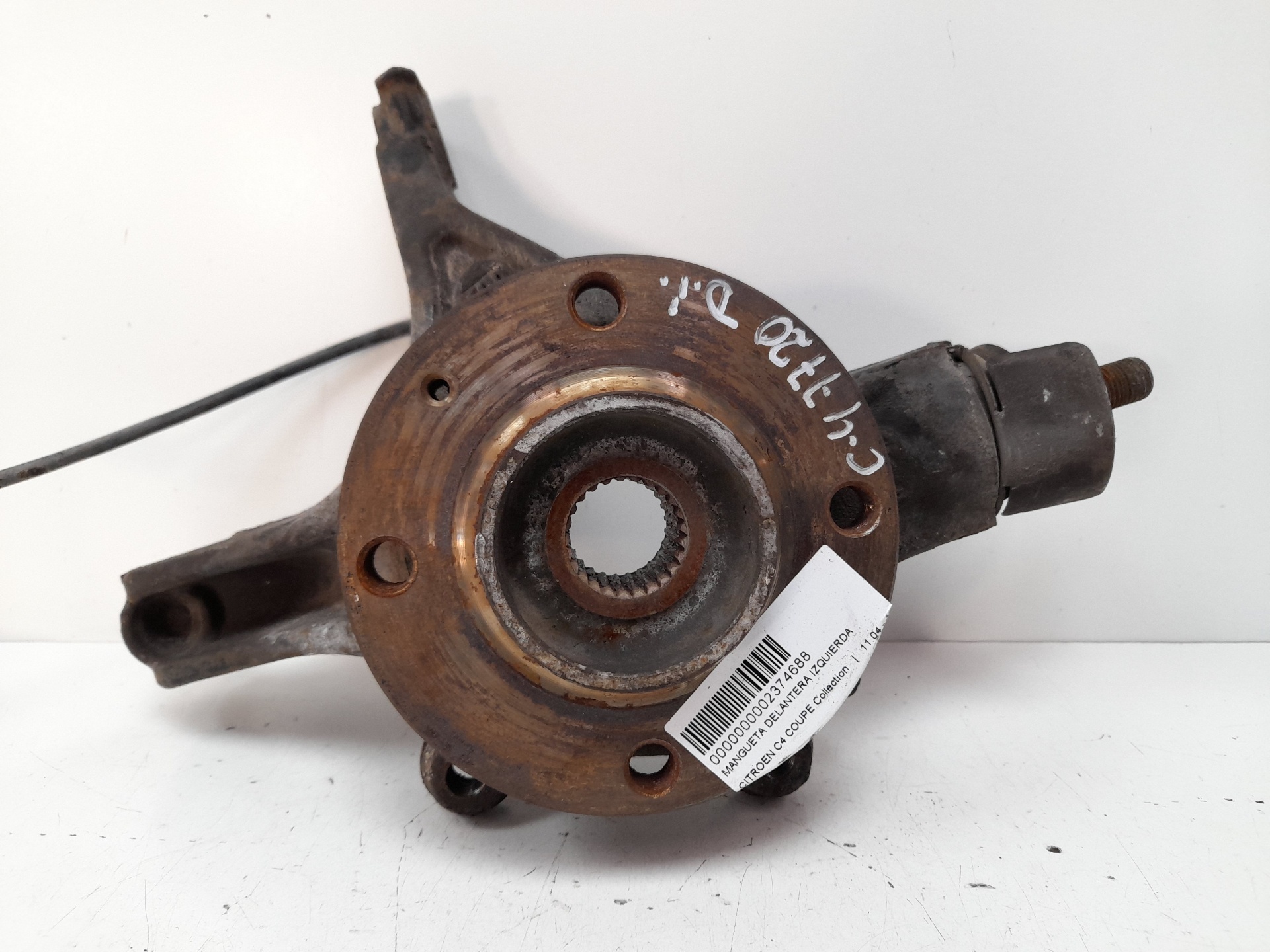 PEUGEOT C4 1 generation (2004-2011) Front Left Wheel Hub 364696 22006372