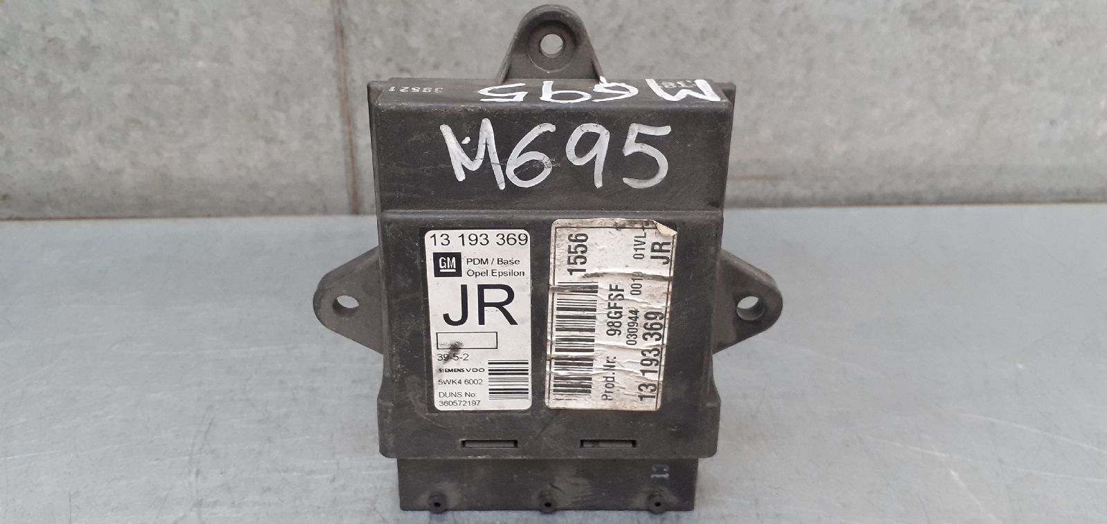 CHEVROLET Vectra Other Control Units 13193369 25228424