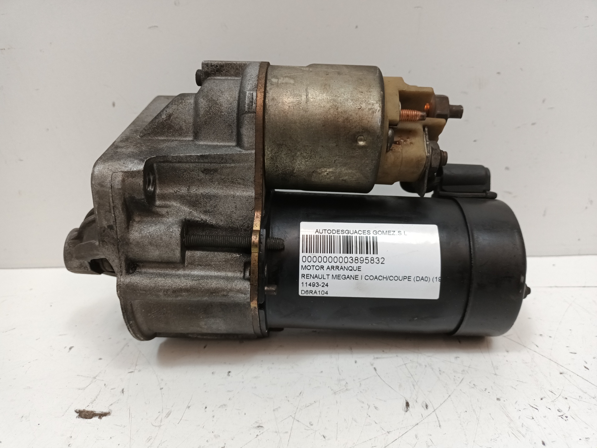 MASERATI Megane 1 generation (1995-2003) Starter Motor D6RA104 24298832