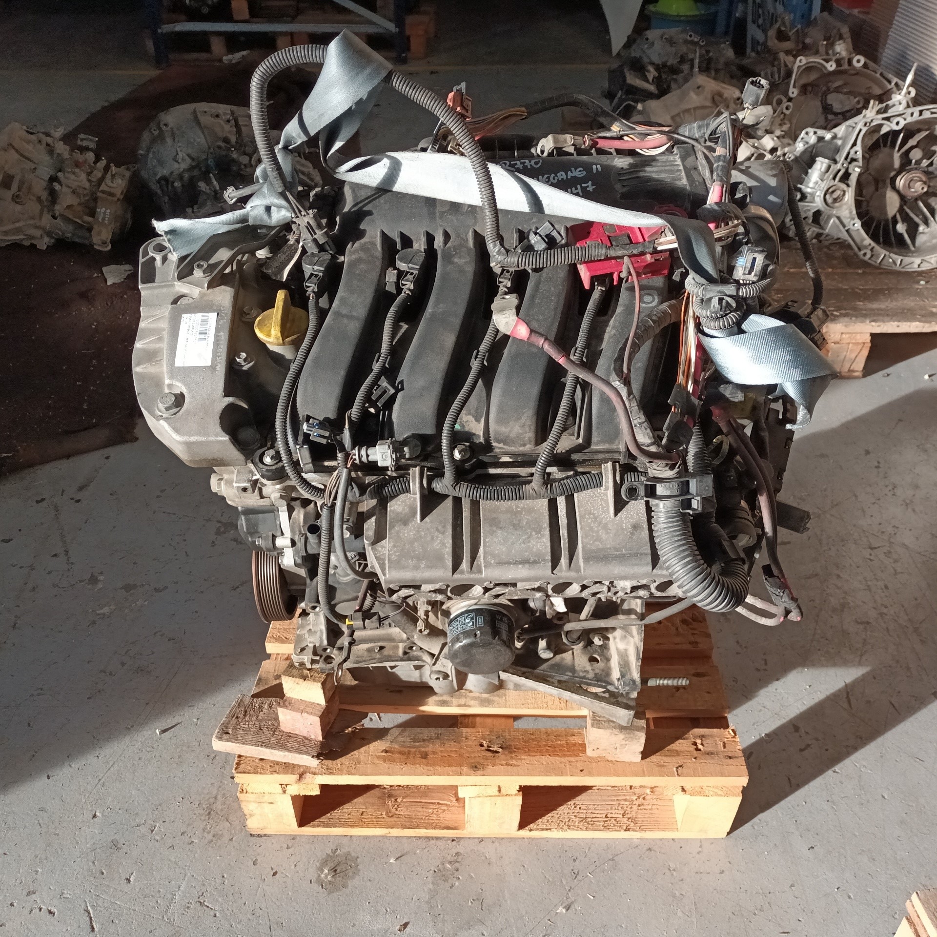 VAUXHALL Megane 2 generation (2002-2012) Двигатель F4R770 22800533