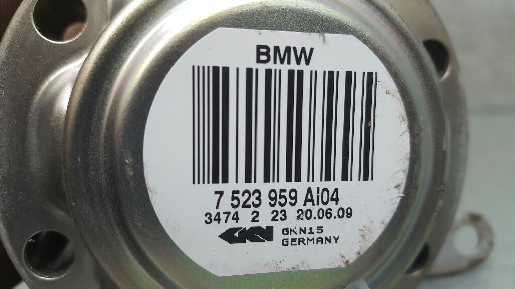 BMW 1 Series E81/E82/E87/E88 (2004-2013) Rear Left Driveshaft 7523959 25262902