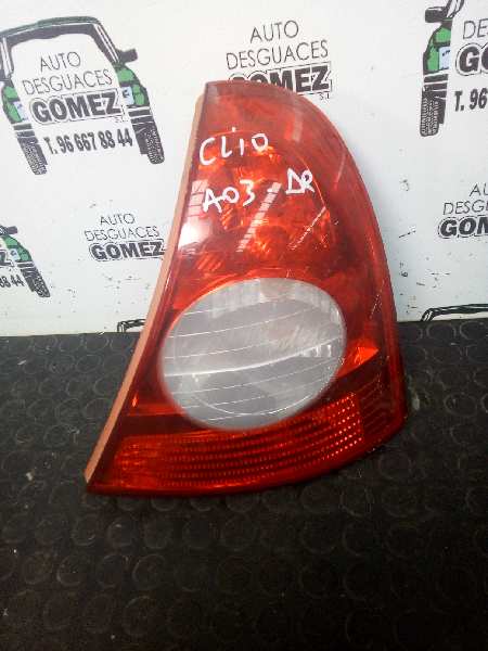 RENAULT Clio 2 generation (1998-2013) Rear Right Taillight Lamp 8200917487 22068135