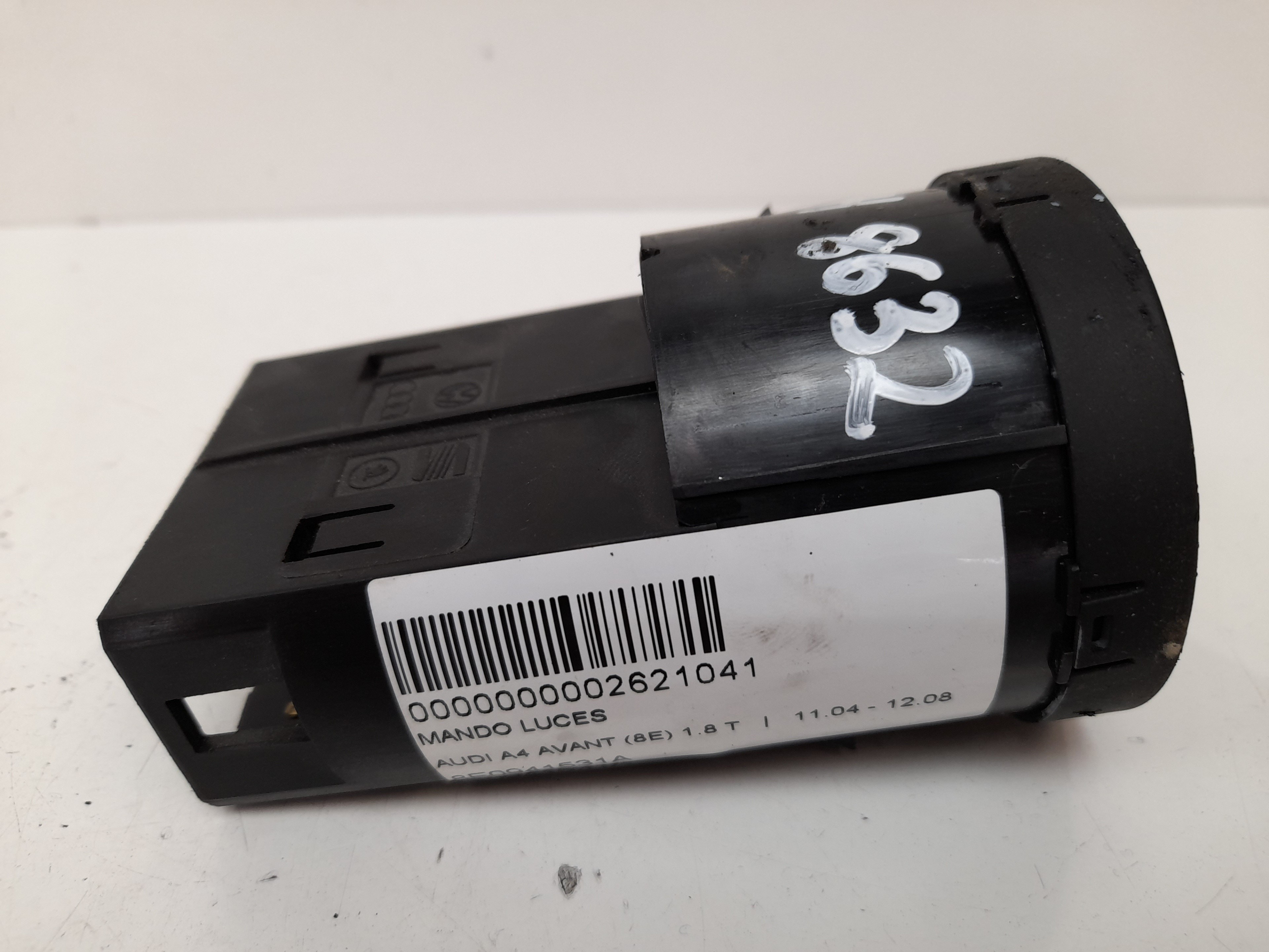 AUDI A4 B7/8E (2004-2008) Headlight Switch Control Unit 8E0941531A 24108739