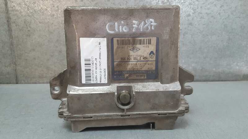 VAUXHALL Clio 2 generation (1998-2013) Engine Control Unit ECU 7700104956 22003459