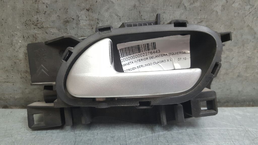 CITROËN Berlingo 2 generation (2008-2023) Front Left Door Interior Handle Frame 96863076VV 22004778