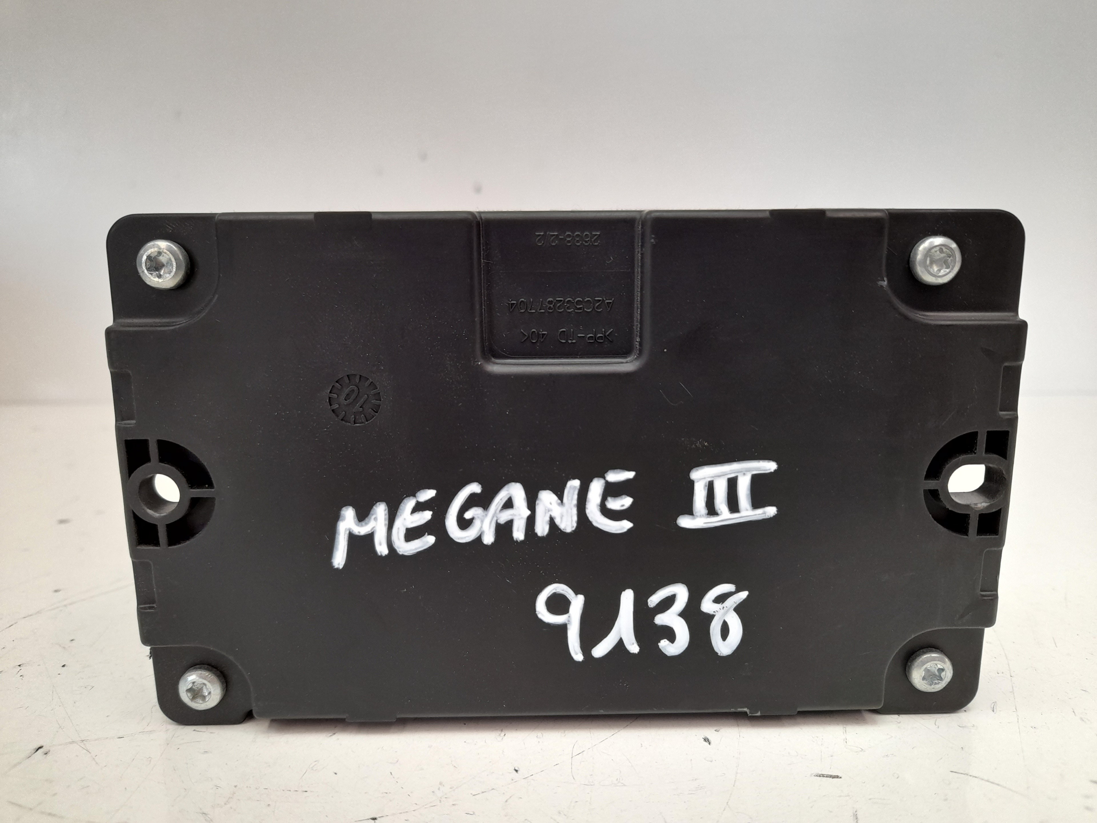 BMW Megane 3 generation (2008-2020) Other Control Units 280240001R 22435163