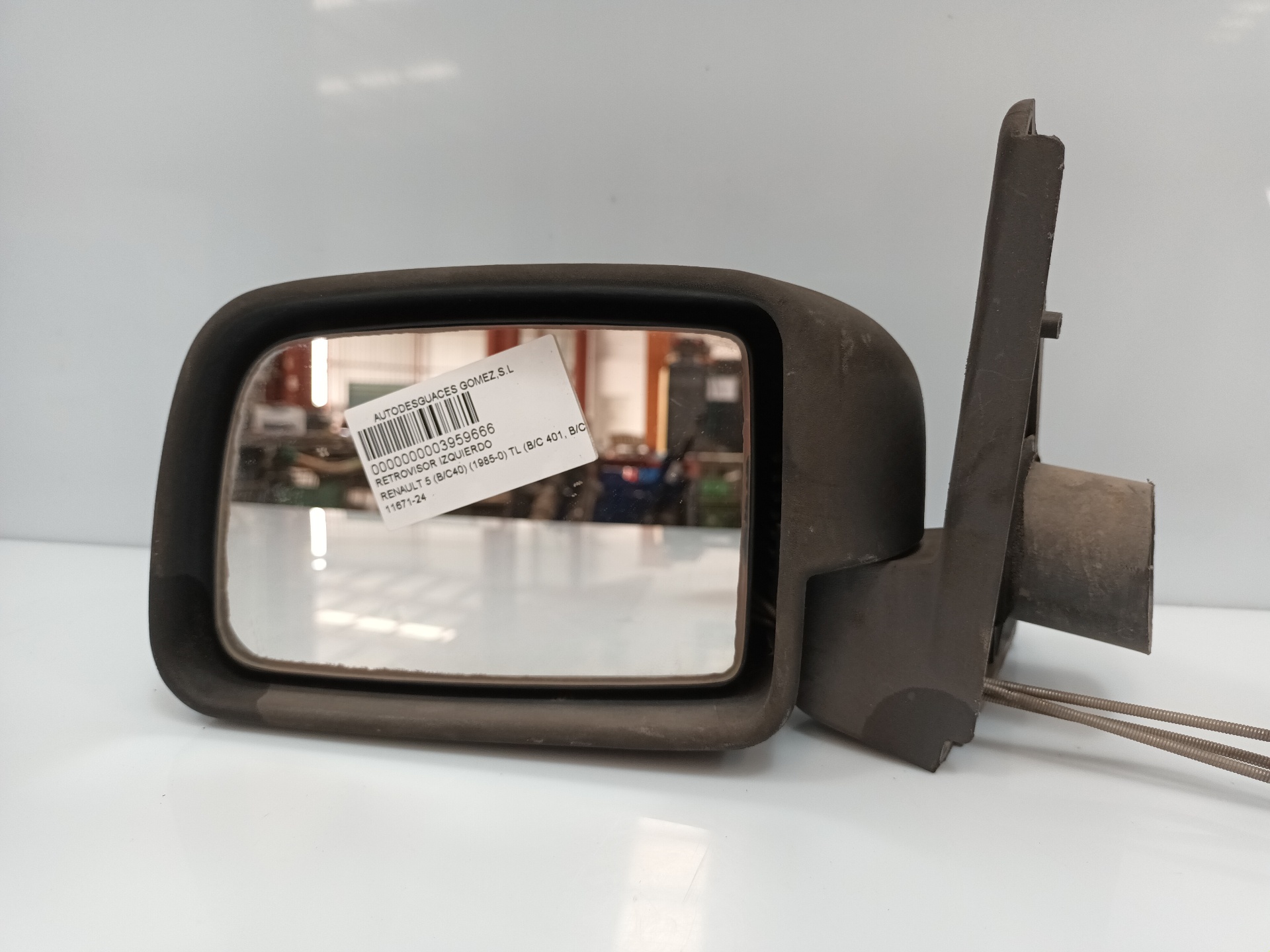 SEAT Alhambra 2 generation (2010-2021) Left Side Wing Mirror MANUAL 25316981