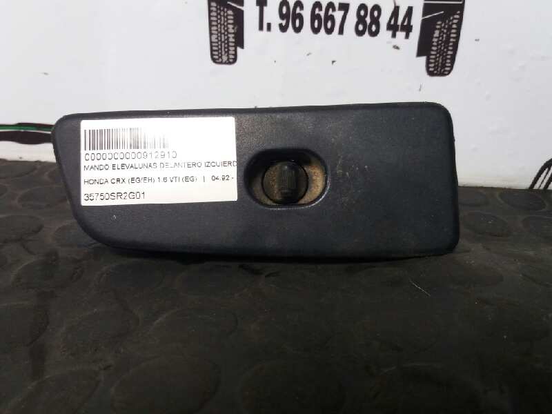 HONDA CR-X 3 generation (1992-1999) Front Left Door Window Switch 35750SR2G01 24037672