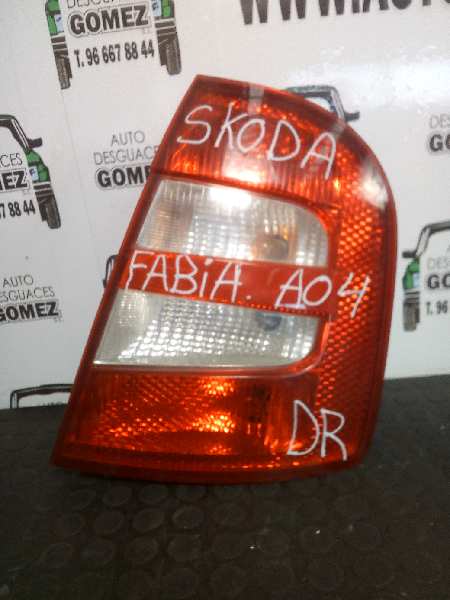 SKODA Fabia 6Y (1999-2007) Galinis dešinys žibintas 6Y6945112B 22016136