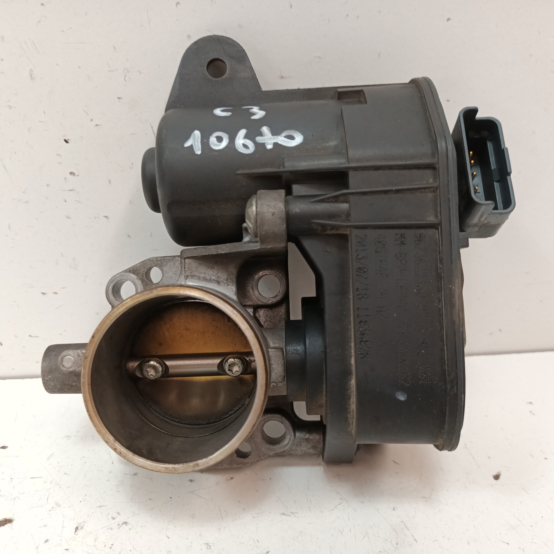 CITROËN C3 2 generation (2009-2016) Throttle Body 9673622380 22011411