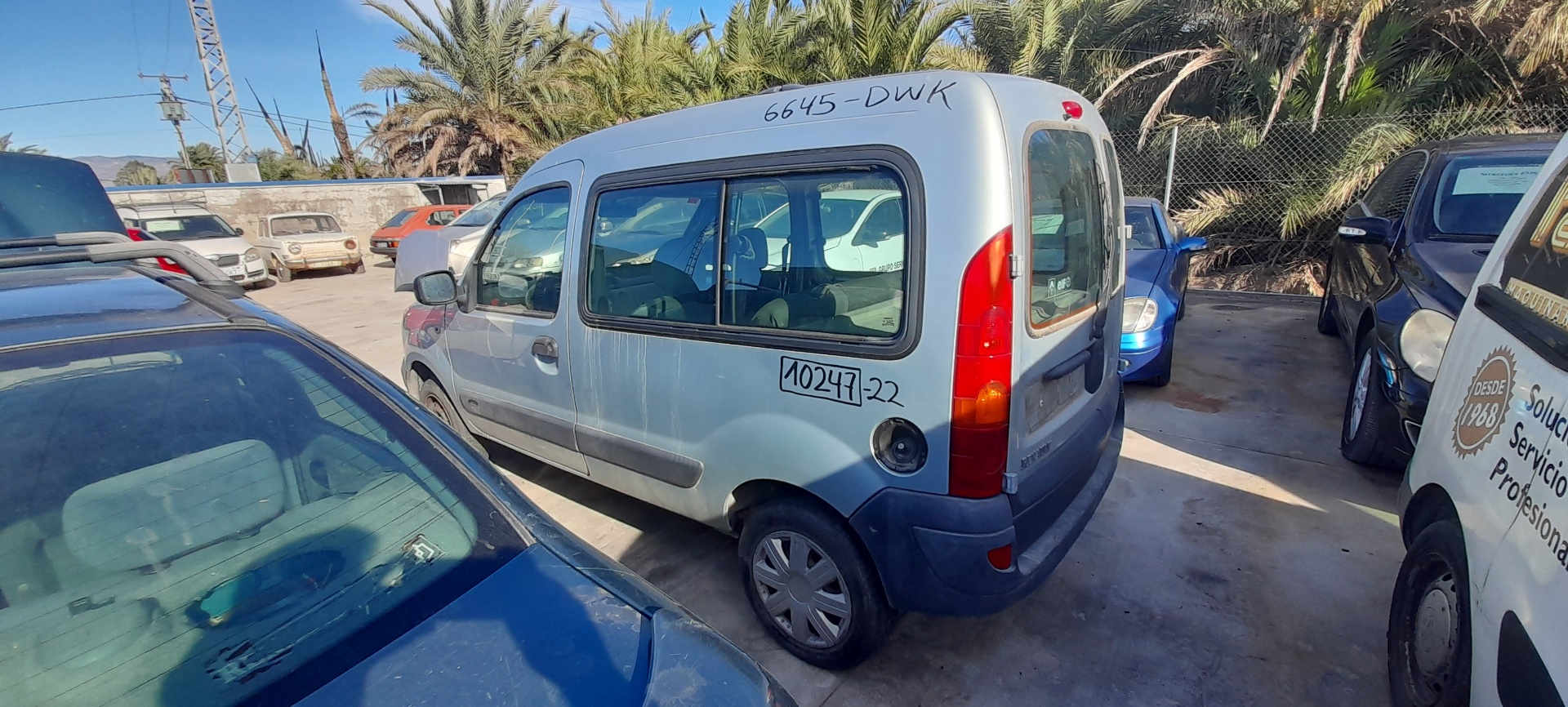 RENAULT Kangoo 1 generation (1998-2009) Catalyst 8200352561 22353768