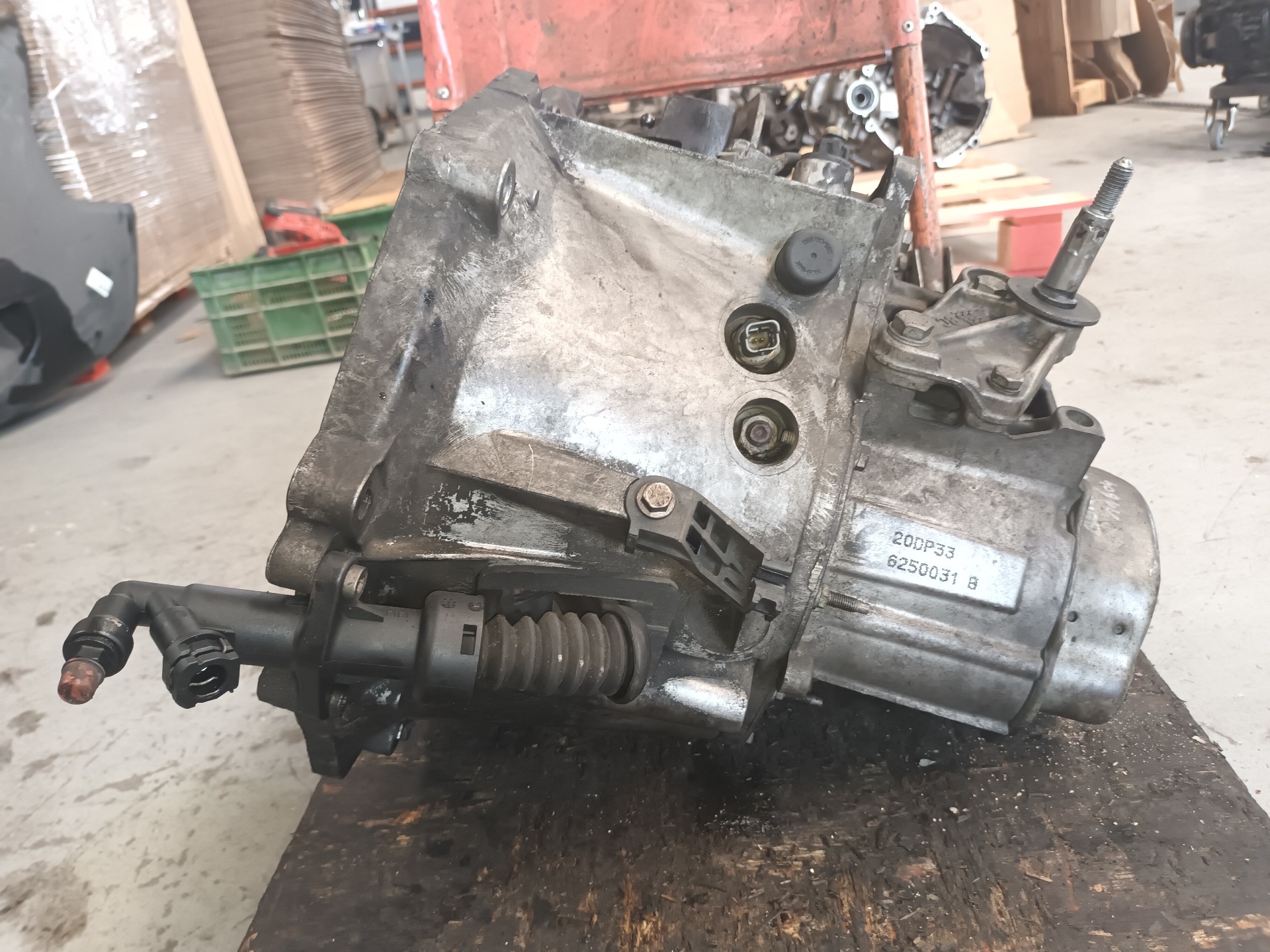 CITROËN Berlingo 2 generation (2008-2023) Gearbox 20DP33 25428768