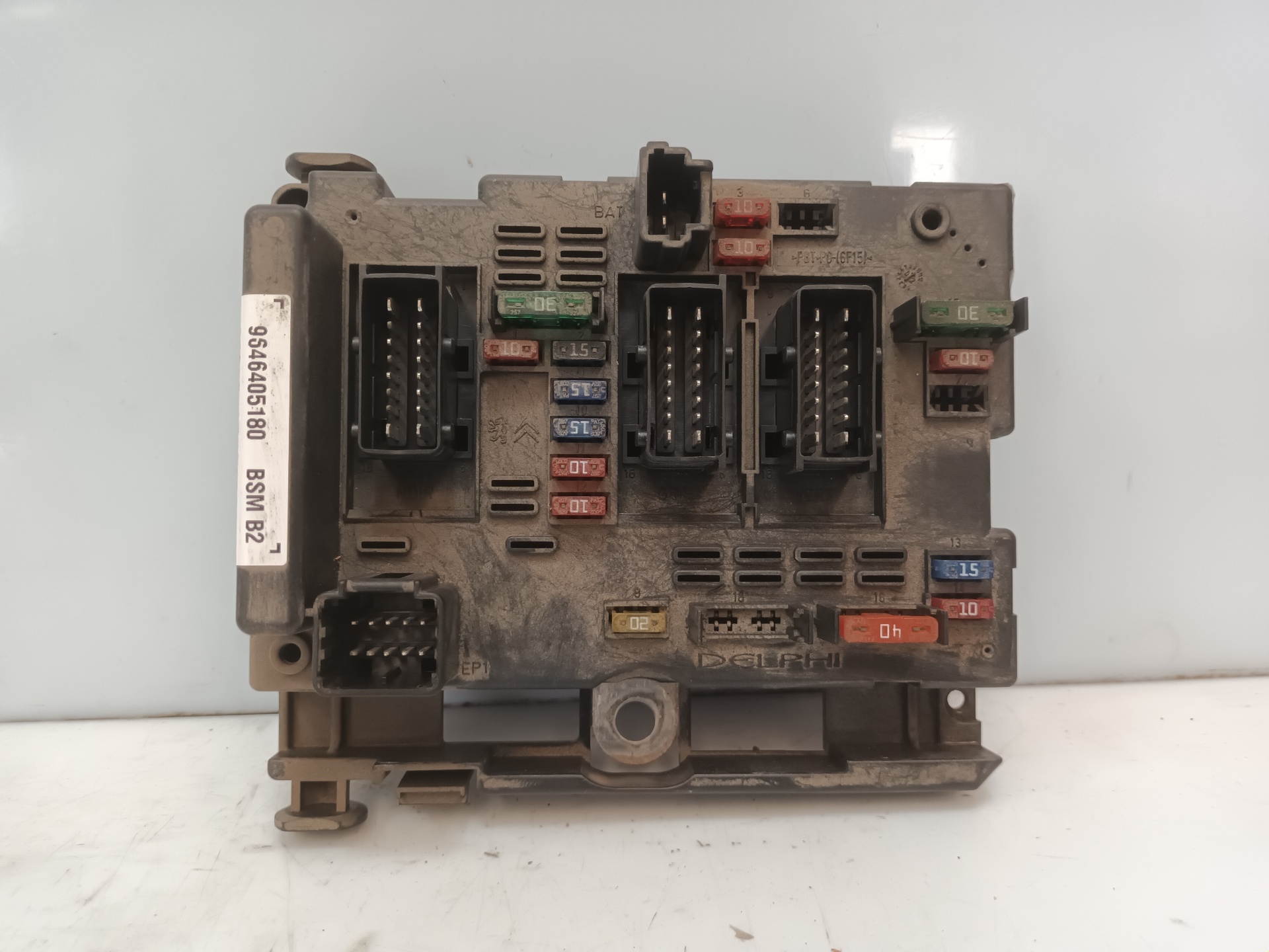 Caja de relés / fusibles 9646405180 de Peugeot 307 sw (3h) 2002-2008 - pieza usada