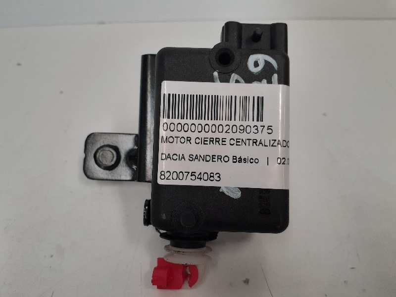 FORD Sandero 1 generation (2008-2012) Verrouillage du couvercle du réservoir de carburant 8200754083 25262268