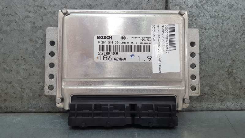 FIAT Multipla 1 generation (1999-2010) Motorkontrollenhet ECU 55186489 24073738