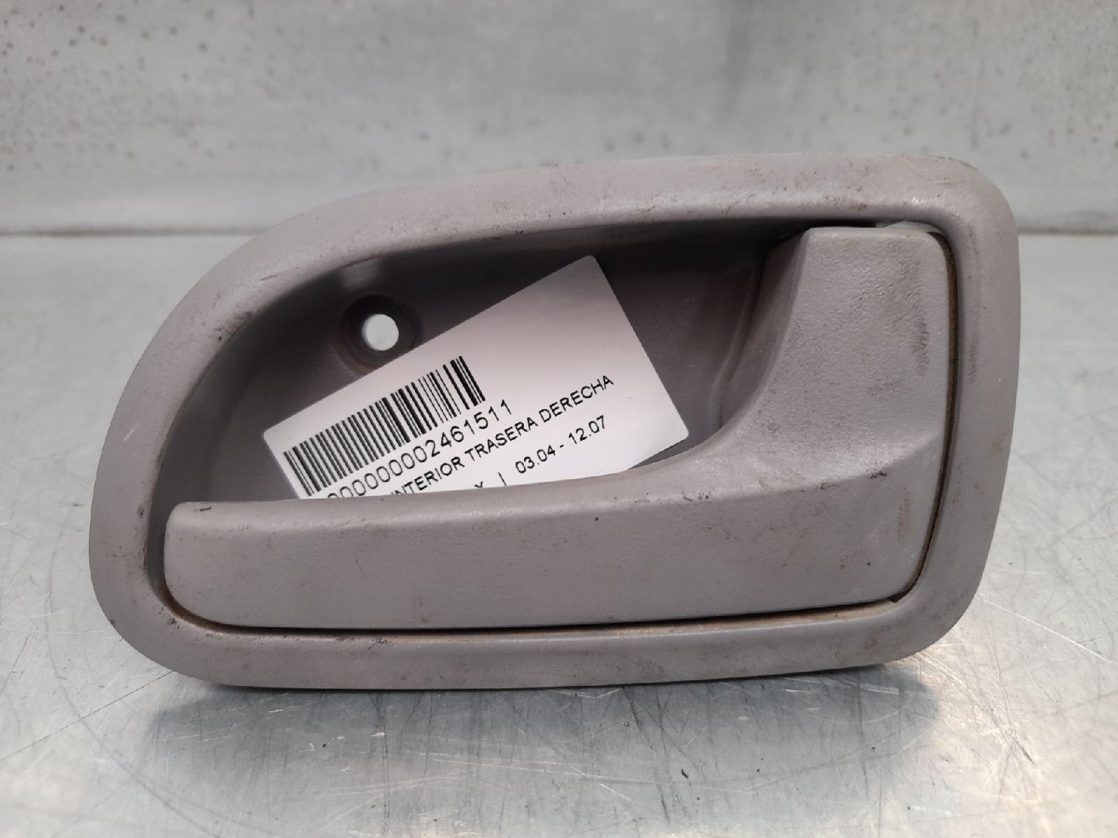 RENAULT Picanto 1 generation (2004-2011) Right Rear Internal Opening Handle 8262007000 25263685