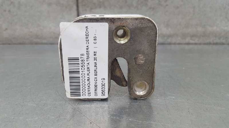 CITROËN CX 1 generation (1974-1986) Rear Right Door Lock 95633019 25256777