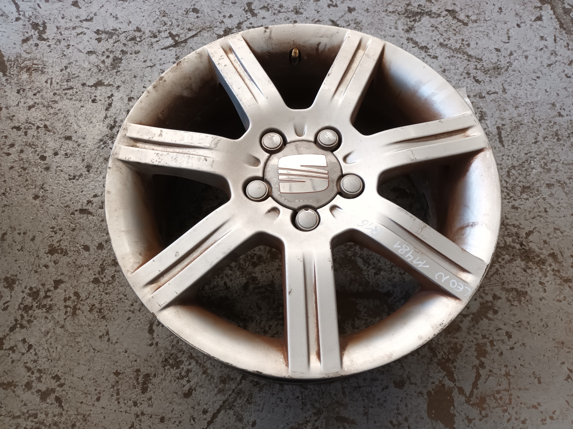 CHEVROLET Leon 2 generation (2005-2012) Wheel ALUMINIO 25283912