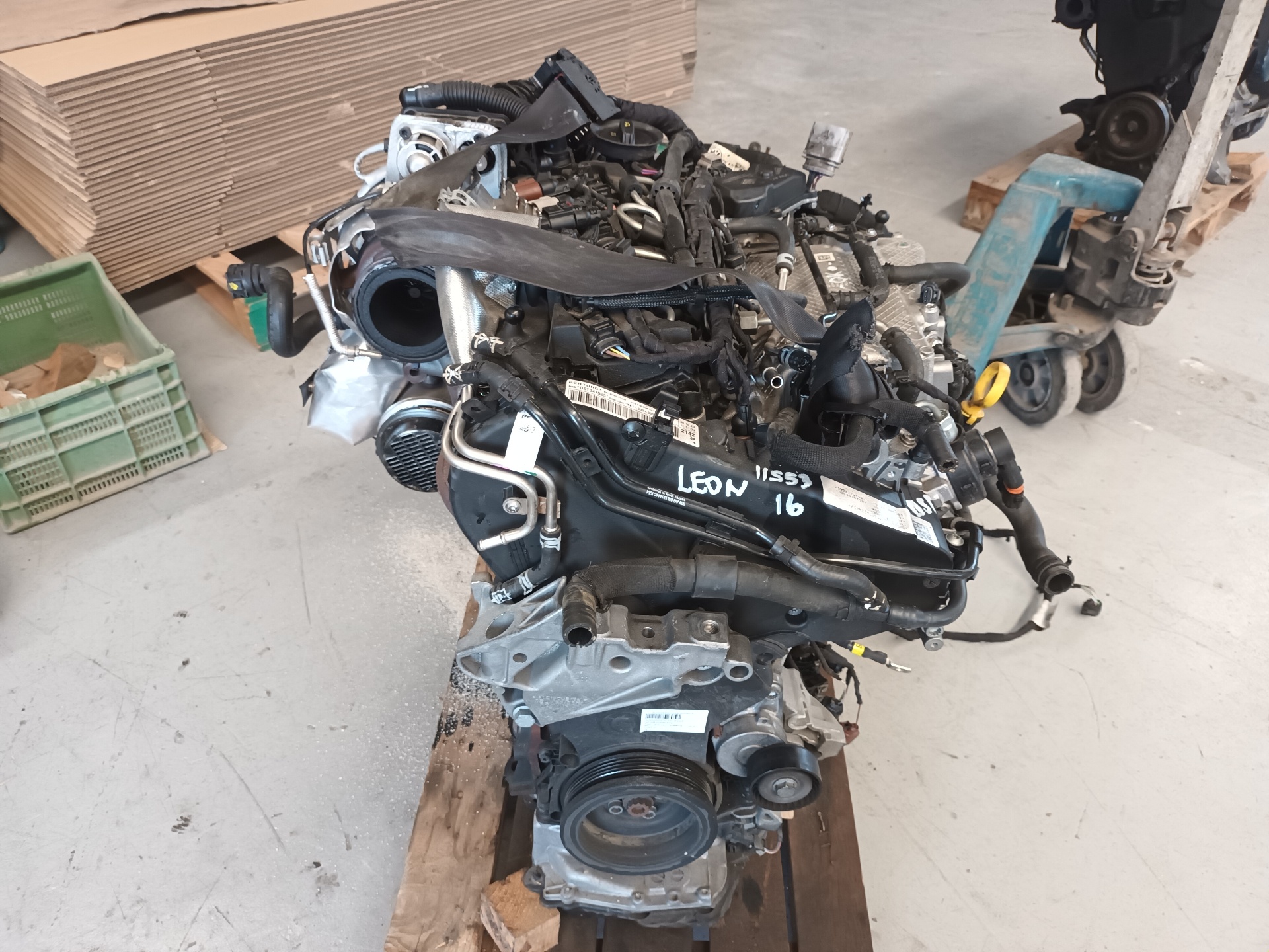SEAT Alhambra 2 generation (2010-2021) Engine DST 25392493