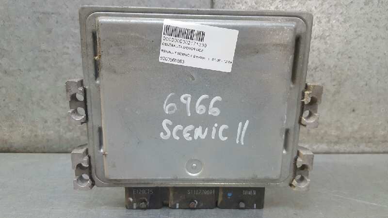 DODGE Scenic 2 generation (2003-2010) Motora vadības bloks 8200565863 24075026