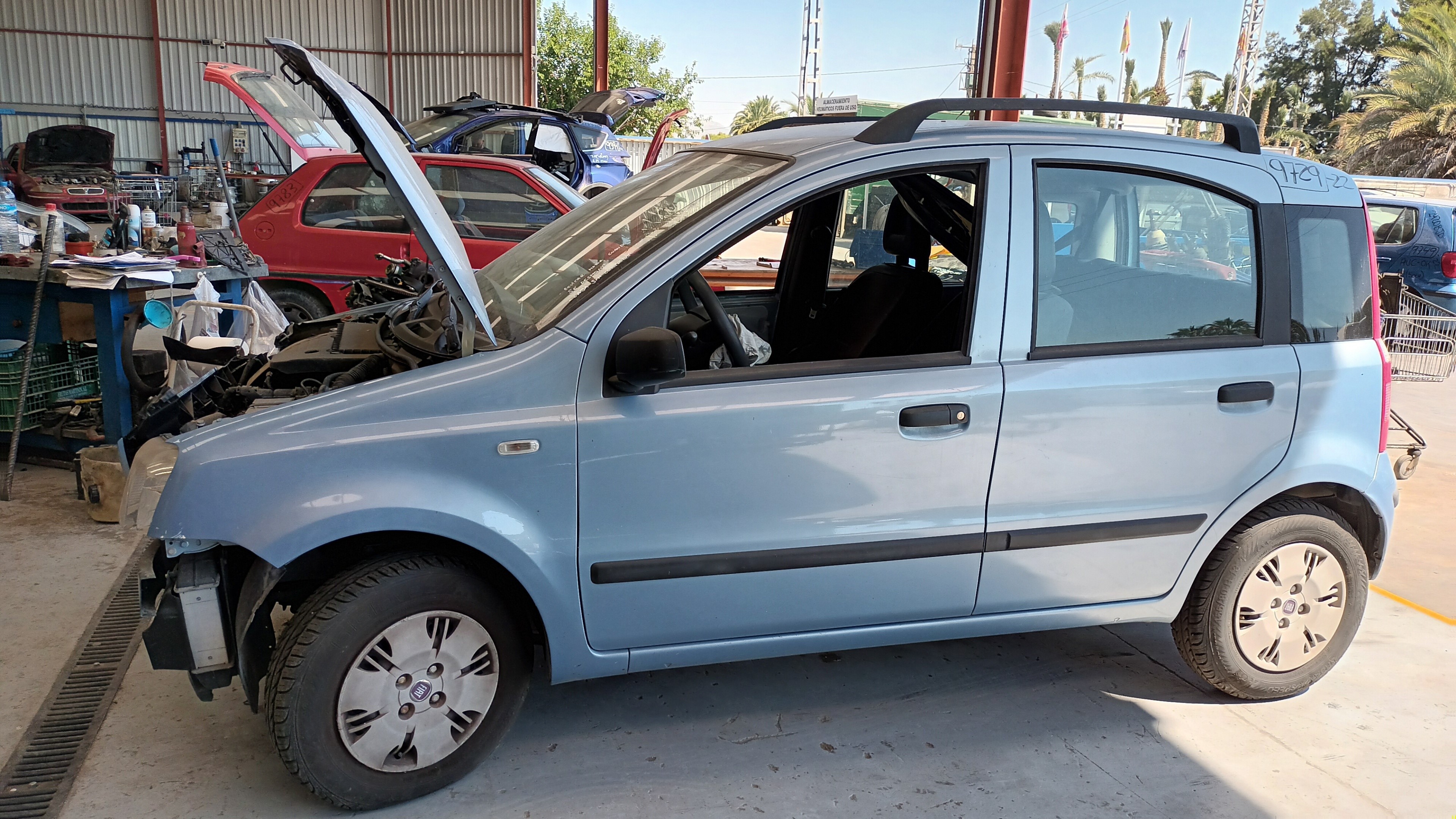 FIAT Panda 2 generation (2003-2011) Стартер 55204116 22352314