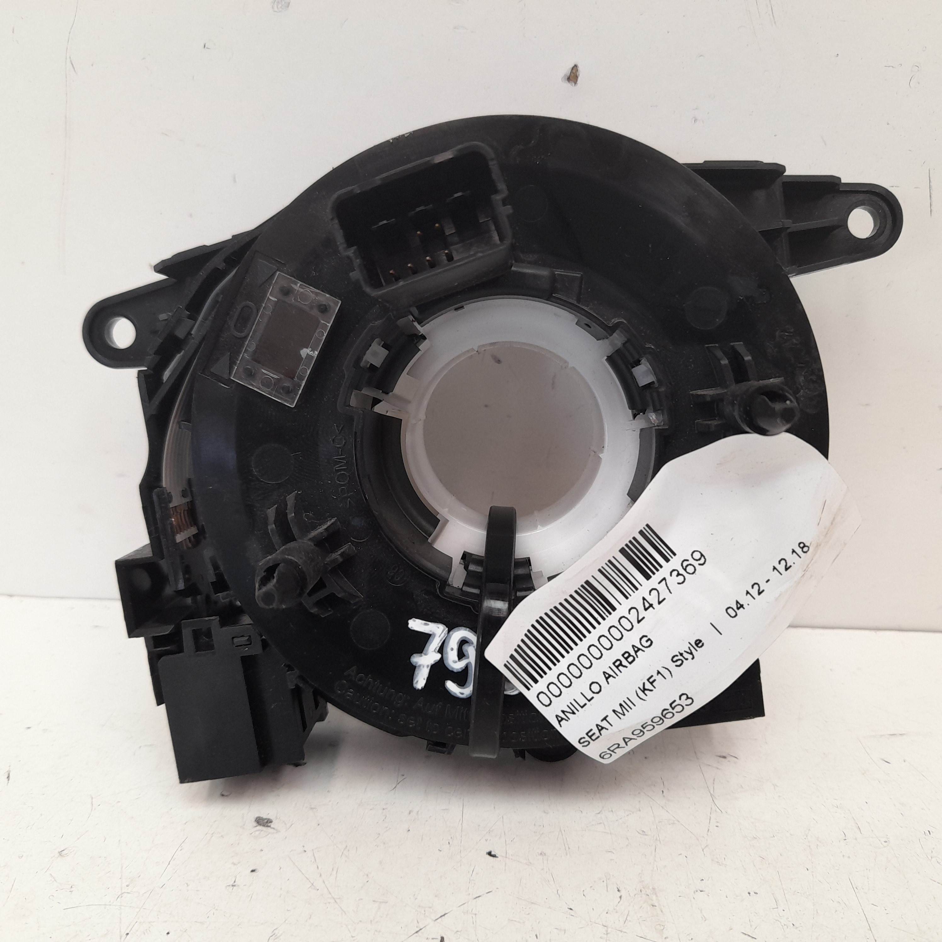 SEAT Mii 1 generation (2011-2023) Ratt Slip Ring Squib 6RA959653 24080104