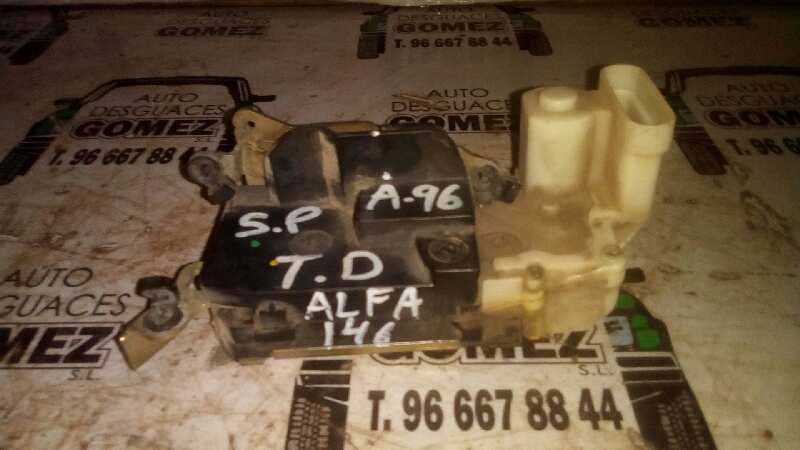 ALFA ROMEO 146 930 (1994-2001) Rear Right Door Lock 0046764407 25244586