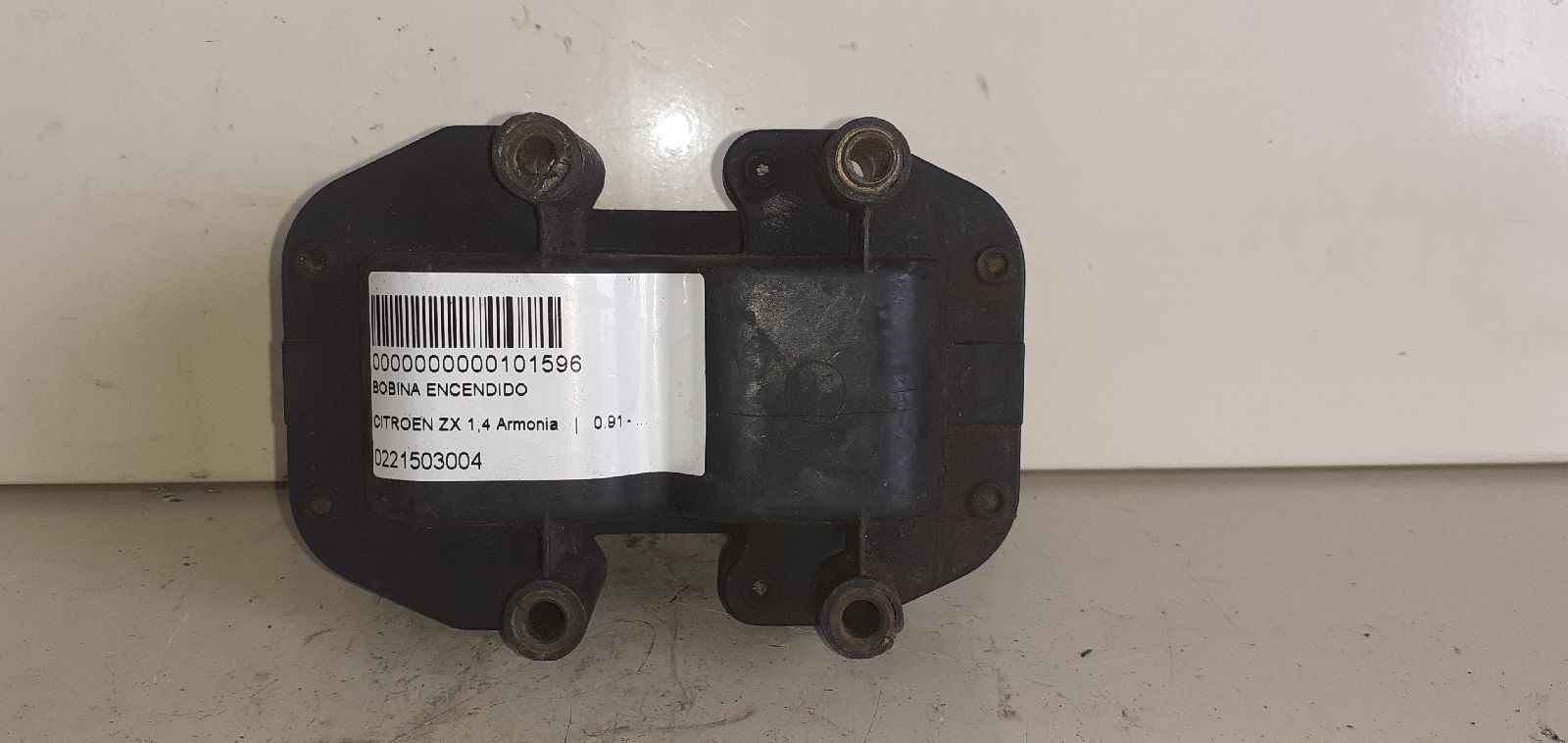 RENAULT ZX 1 generation (1991-1997) High Voltage Ignition Coil 0221503004 25280775