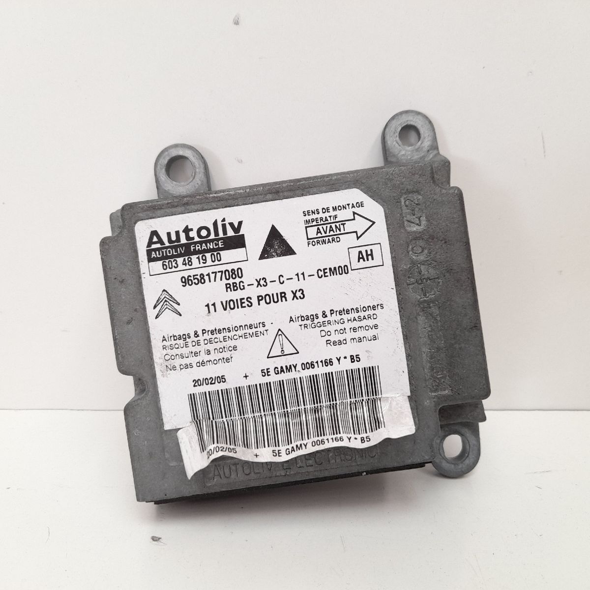 CADILLAC C5 1 generation (2001-2008) Unitate de control SRS 9658177080 24101035