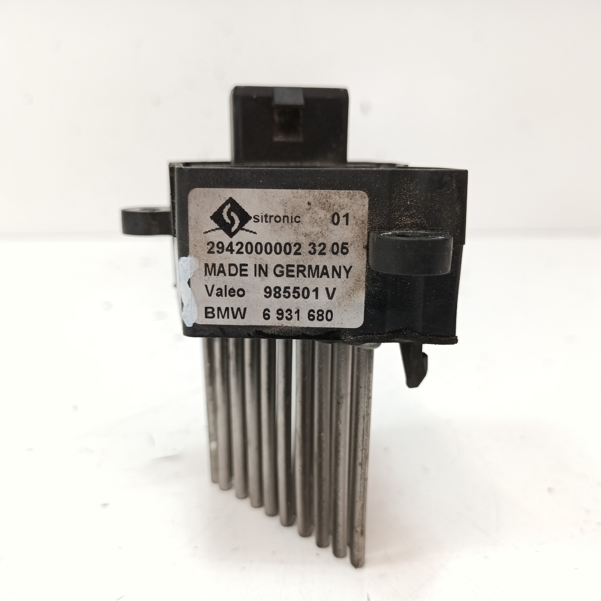 VAUXHALL 3 Series E46 (1997-2006) Interior Heater Resistor 6931680 22330489