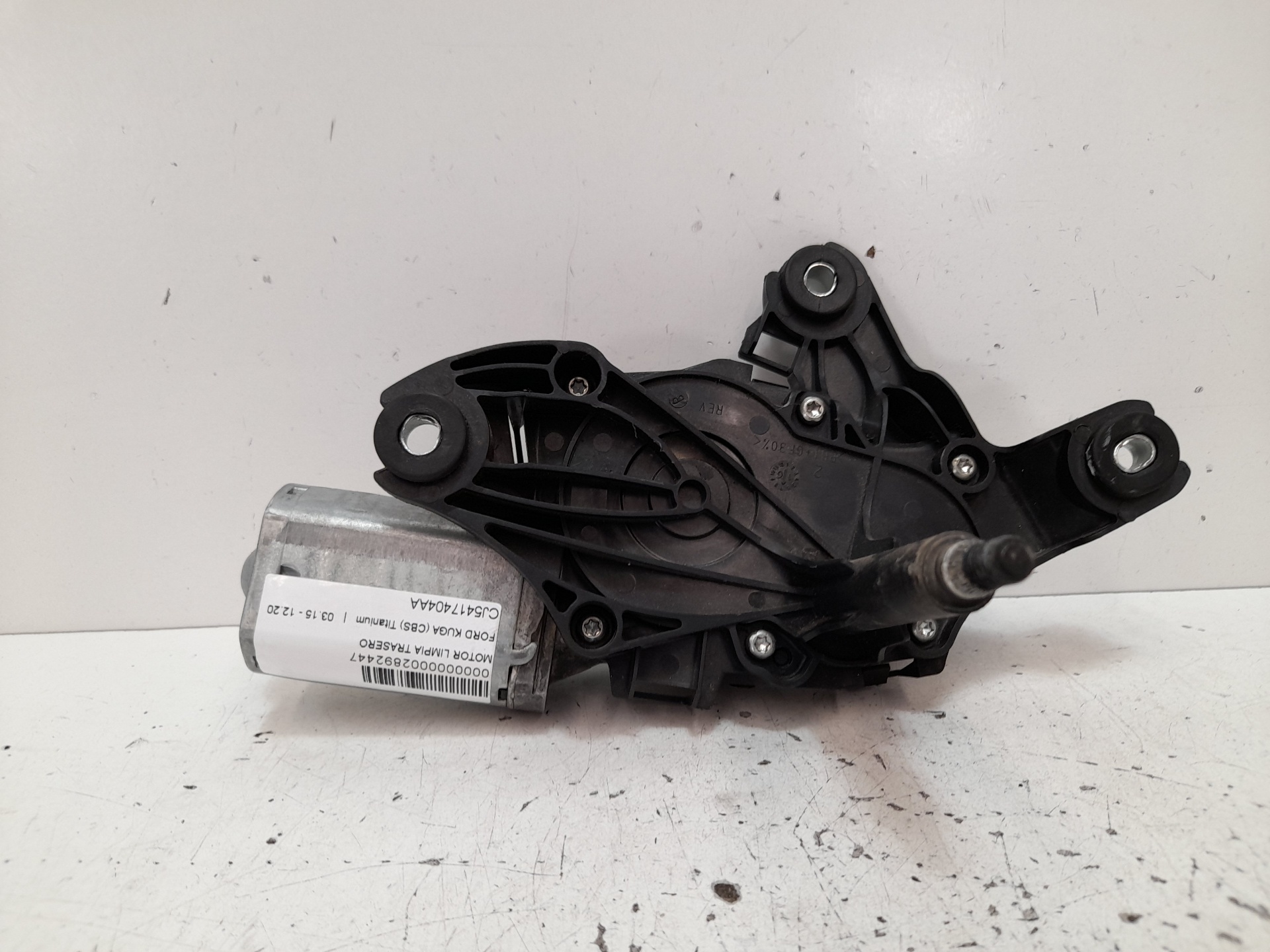 FORD Kuga 2 generation (2013-2020) Tailgate  Window Wiper Motor CJ5417404AA 22049670