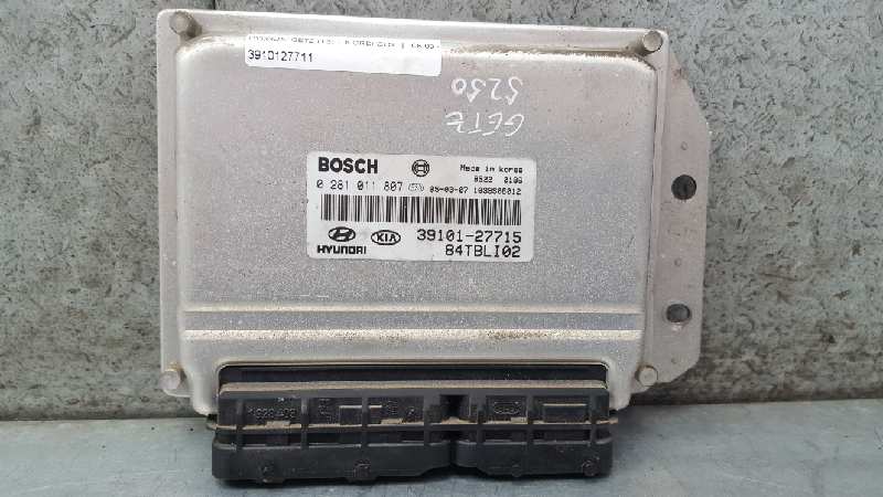 HYUNDAI Getz 1 generation (2002-2011) Moottorin ohjausyksikkö ECU 3910127715 24061767