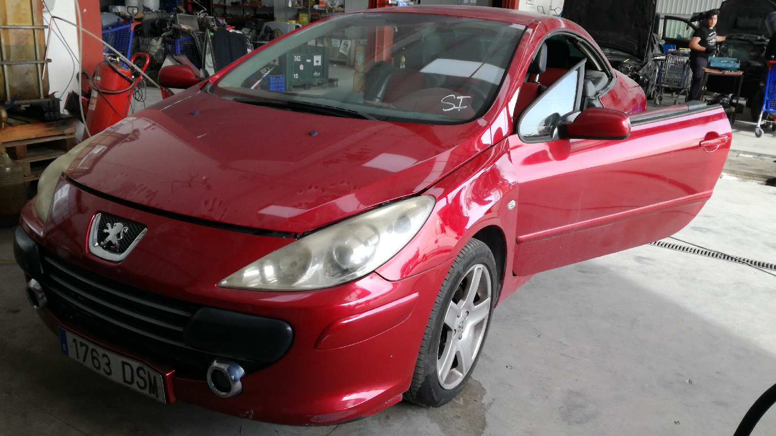 PEUGEOT 307 1 generation (2001-2008) Стартер 5802V7 21990295